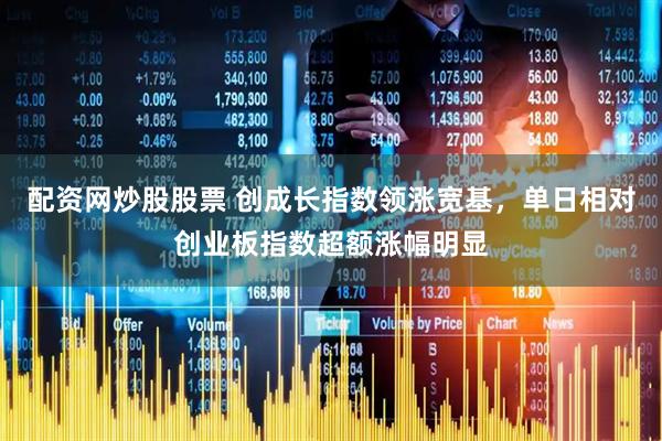 配资网炒股股票 创成长指数领涨宽基，单日相对创业板指数超额涨幅明显